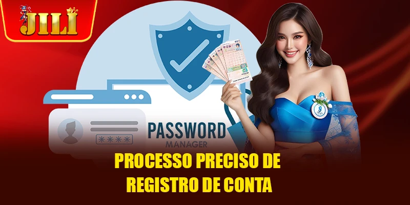 Instruir Registre uma conta de apostas na JILI