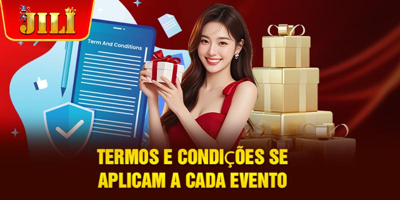 Termos e condições se aplicam a cada evento Termos e condições se aplicam a cada evento