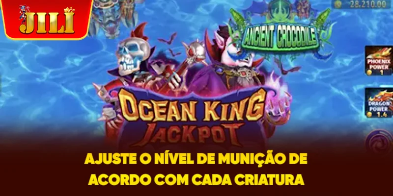 Ajuste o Nível de Munição de Acordo com Cada Criatura