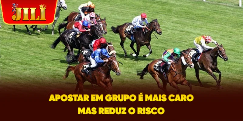 Apostar em grupo é mais caro, mas reduz o risco