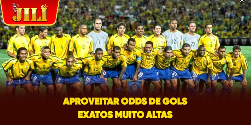 Aproveitar Odds de Gols Exatos Muito Altas
