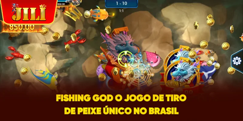 Fishing God - O Jogo de Tiro de Peixe Único no Brasil