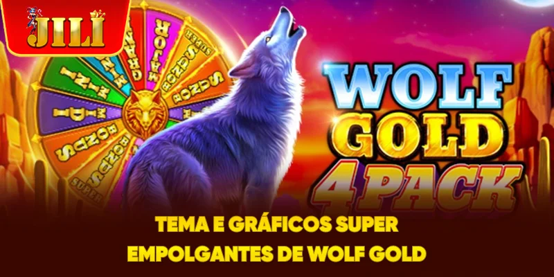 Tema e Gráficos Super Empolgantes de Wolf Gold